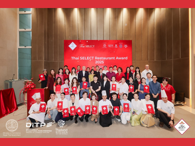 IF joined Thailand Select Restaurant Awards 2025 in Shanghai, China