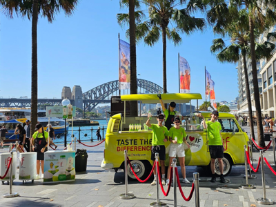 IF Coconut Water brings refreshing vibes to the heart of Sydney! 🇦🇺🌊