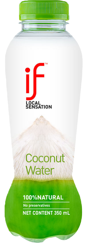 IF 100% Coconut Water 350 ml.