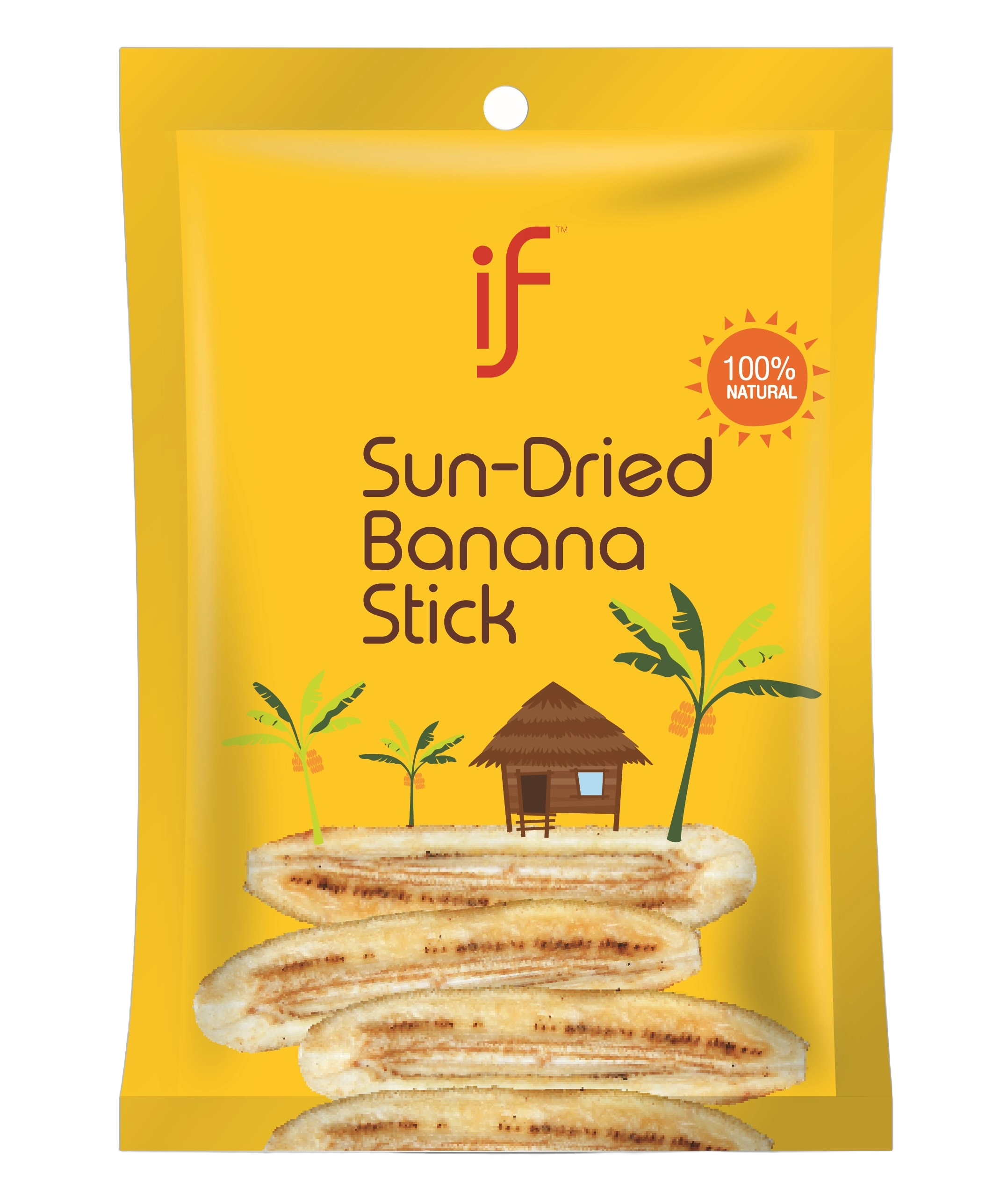 IF Sun-Dried Banana Stick IF Sun-Dried Banana Stick