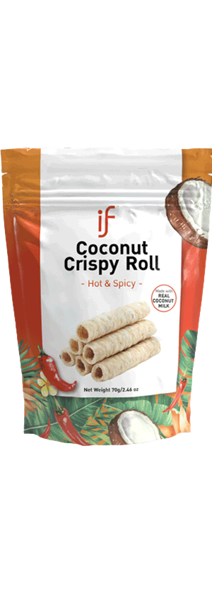 IF Coconut Crispy Rolls Hot & Spicy IF Coconut Crispy Rolls Hot & Spicy