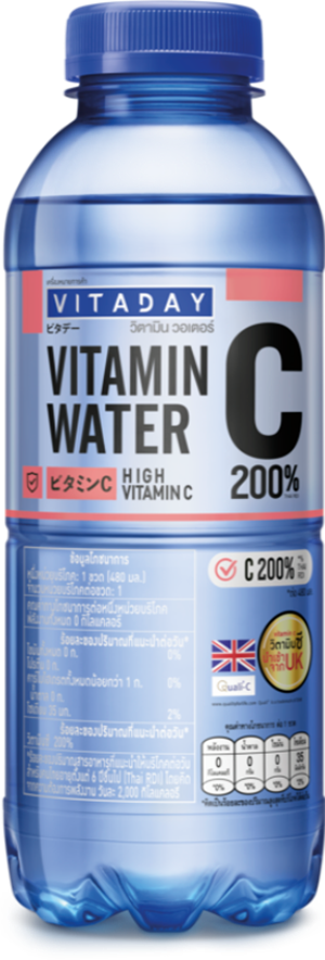 Vit A Day Water Vitamin C 200% Peach Flavor